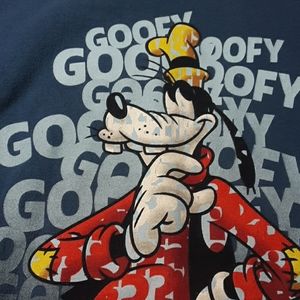 GOOFY VTG Walt Disney World Spellout Hanes